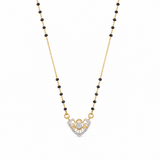 Sunburst 18KT Gold Diamond Mangalsutra