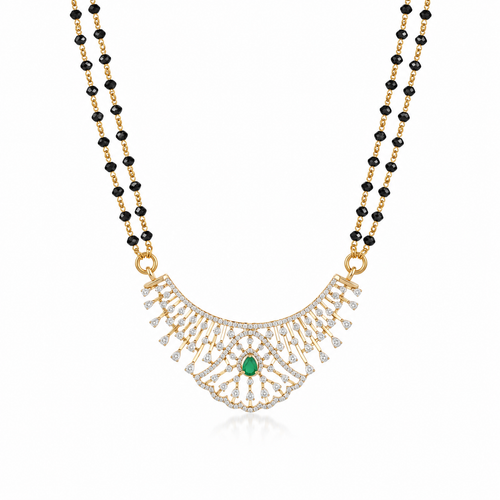 Forever Shine 18KT Gold Diamond Mangalsutra