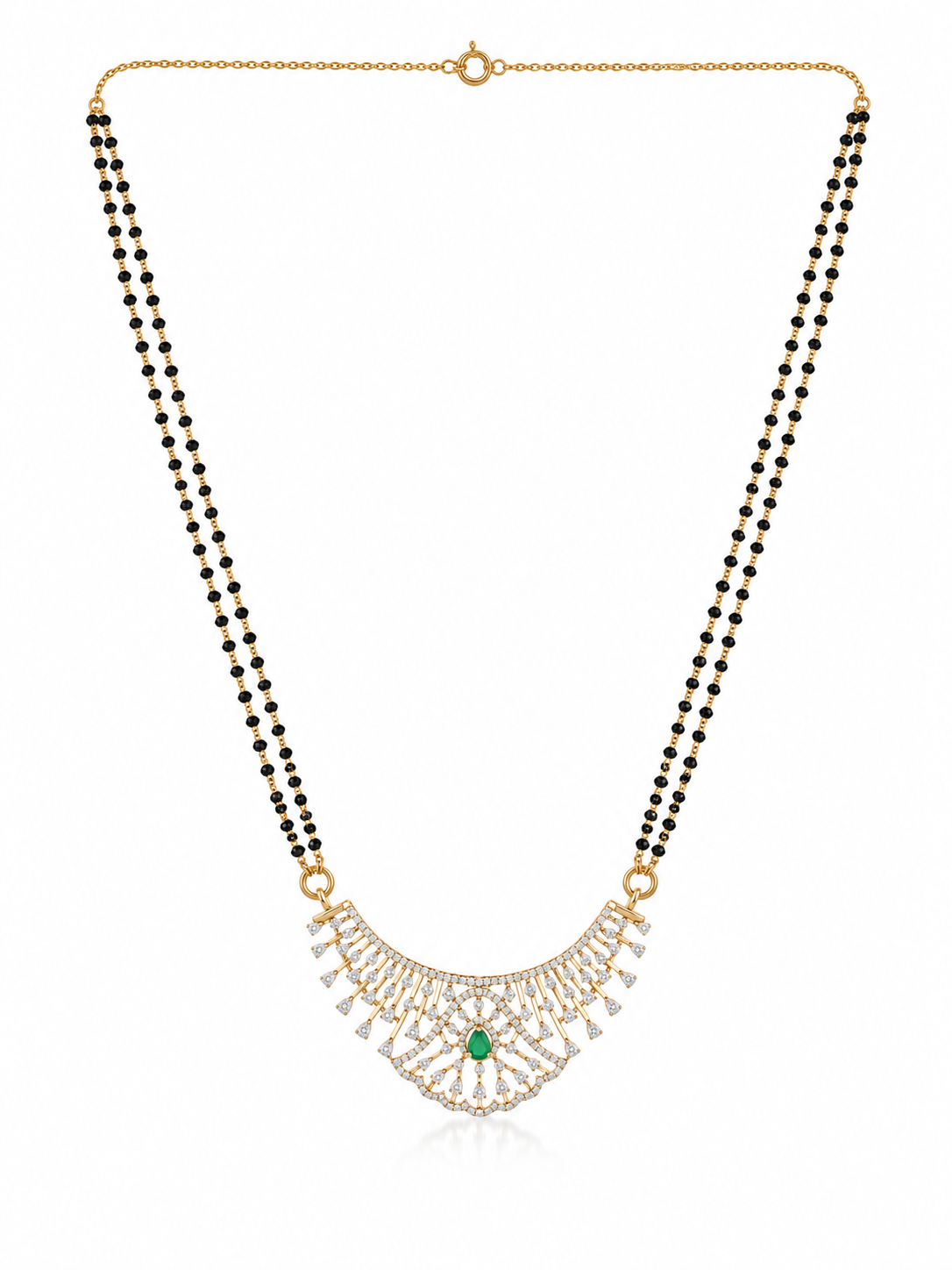 Forever Shine 18KT Gold Diamond Mangalsutra