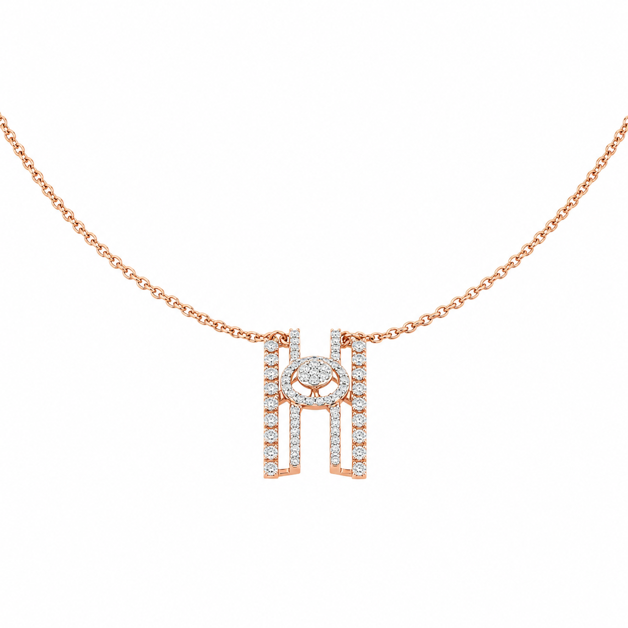 Verdant Vision 18KT Gold Diamond Necklace