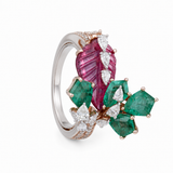 Enchanted Garden 14KT Gold Diamond Ring