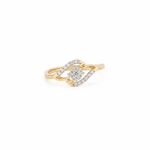 Claire Classic 14KT Gold Diamond Ring