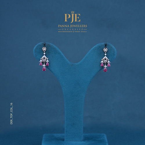 Imperial 14KT Gold Diamond Drop Earrings
