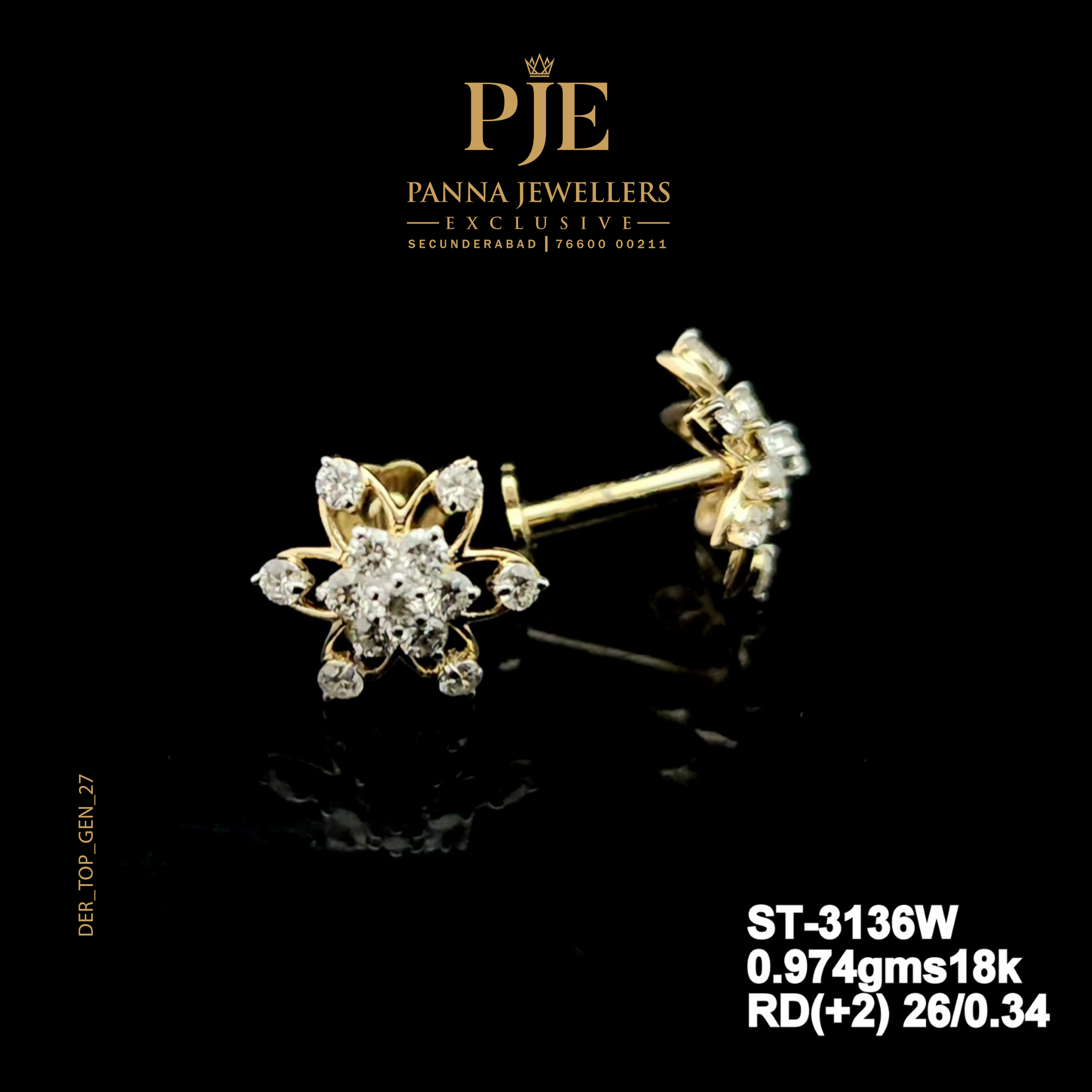 DIA EARRINGS