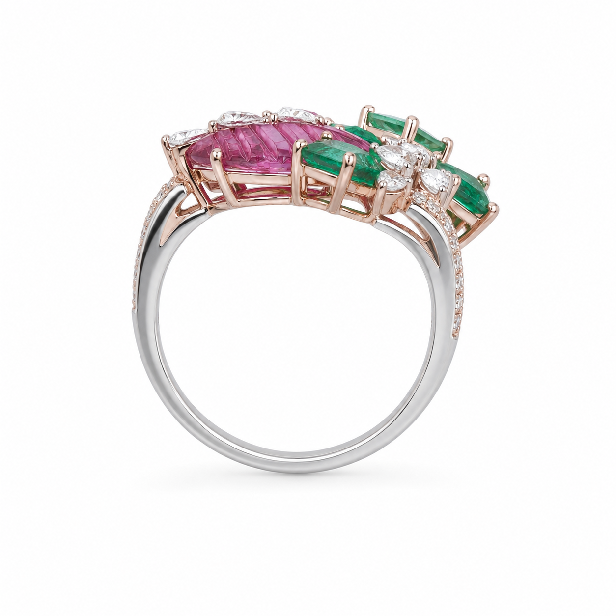 Enchanted Garden 14KT Gold Diamond Ring