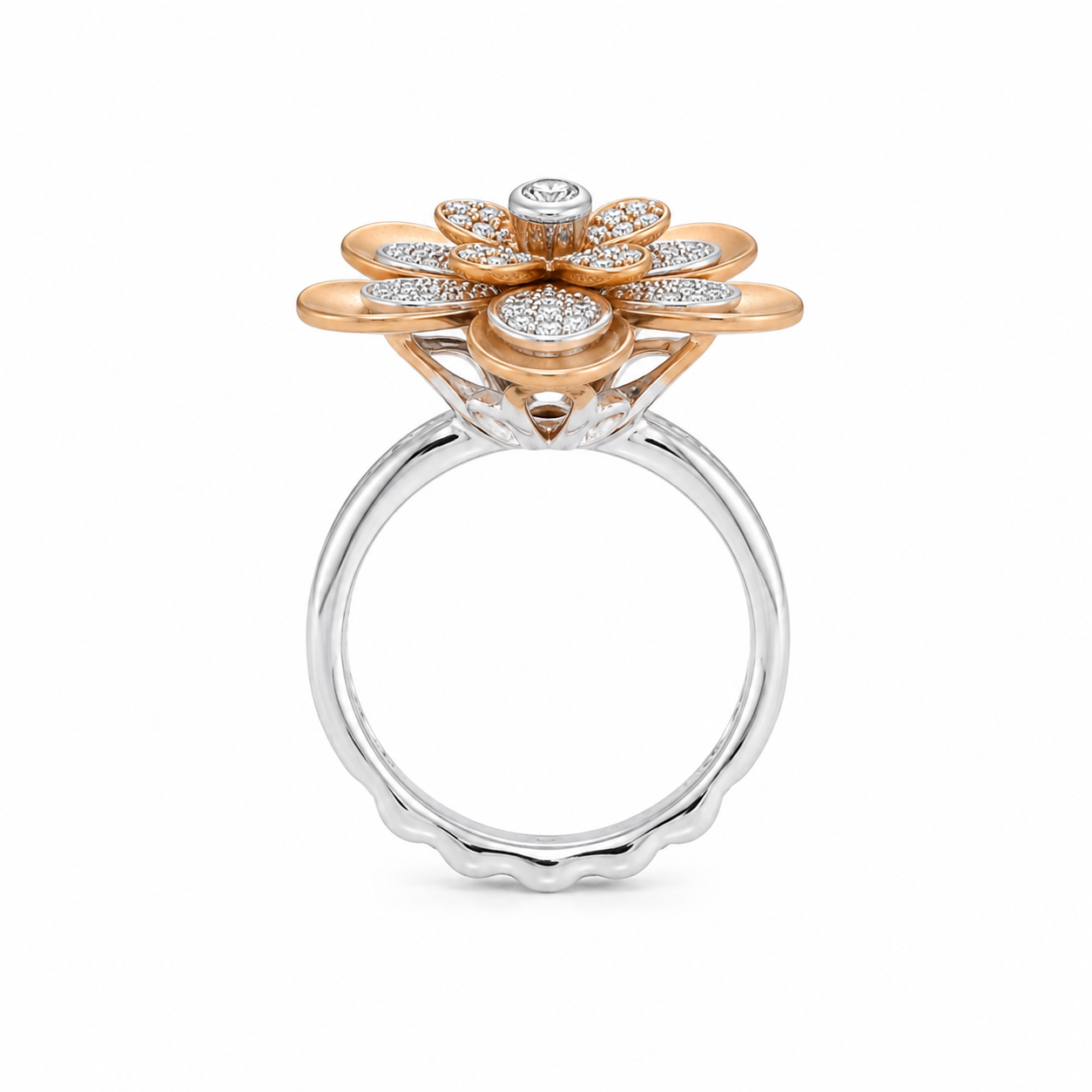 Nature's Bloom 18KT Gold Diamond Ring