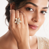 Nature's Bloom 18KT Gold Diamond Ring