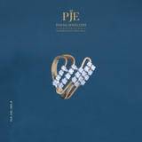 Sparkling Ray 18KT Gold Diamond Ring