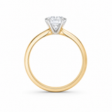 Round Solitaire 18KT Gold Diamond Ring