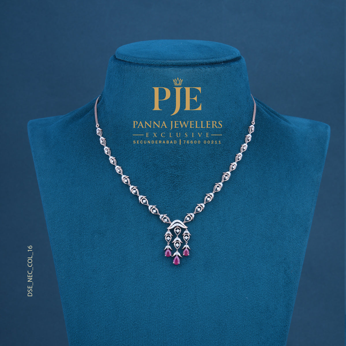 Charismatic 14KT Gold Diamond Necklace