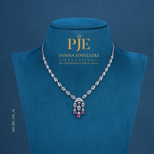Charismatic 14KT Gold Diamond Necklace