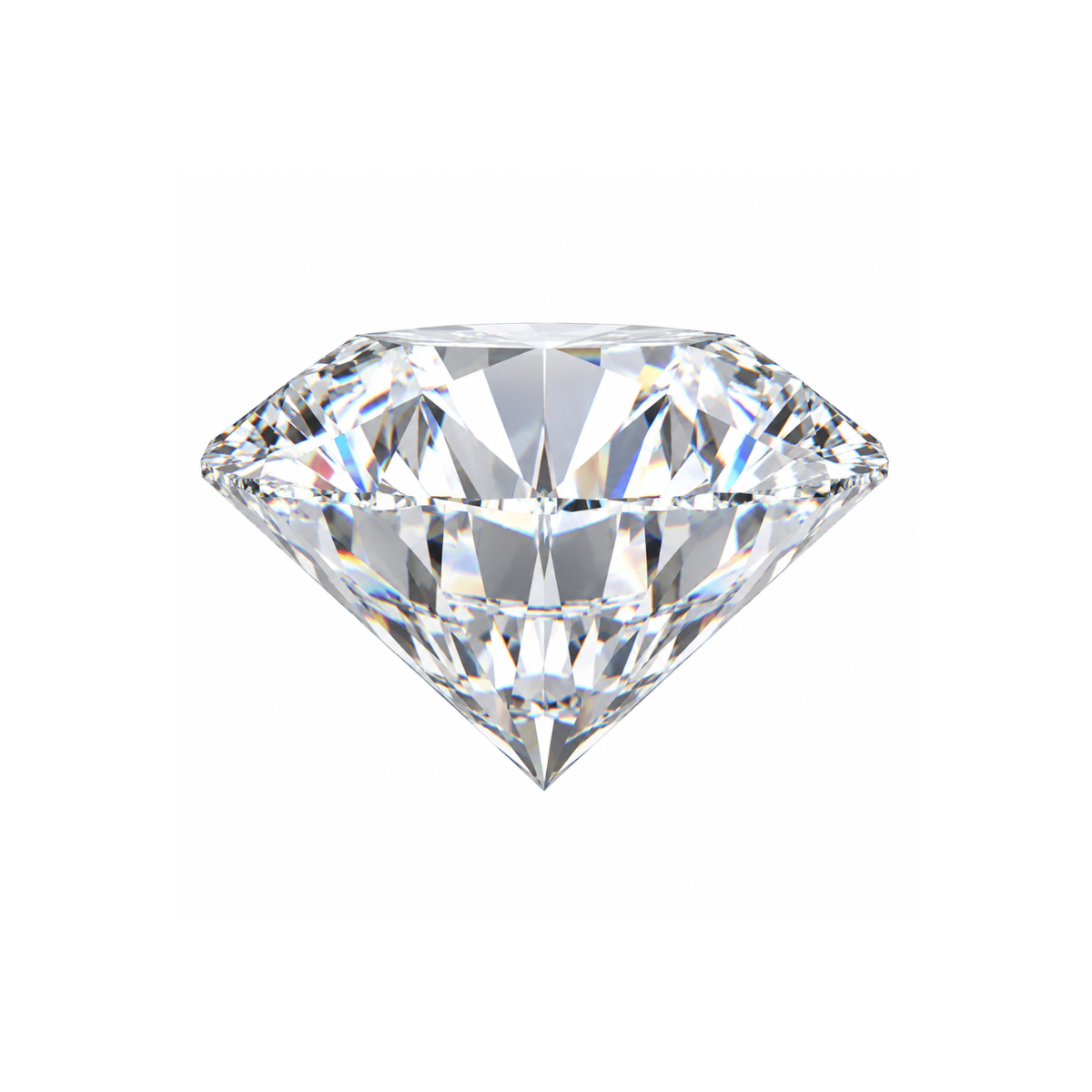 Round Natural Diamond Solitaire - 0.90 Carat