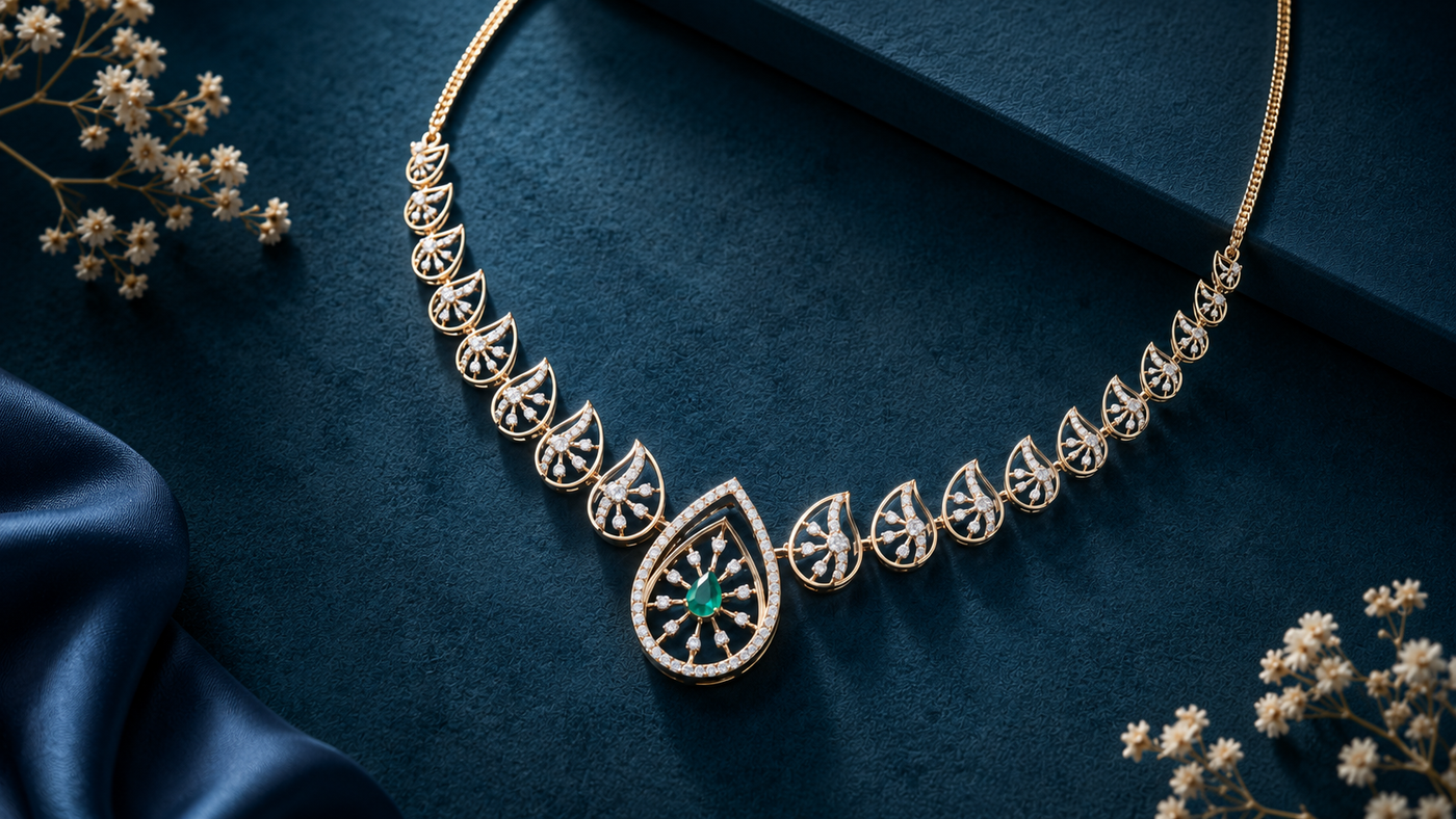 Diamond Short Necklace