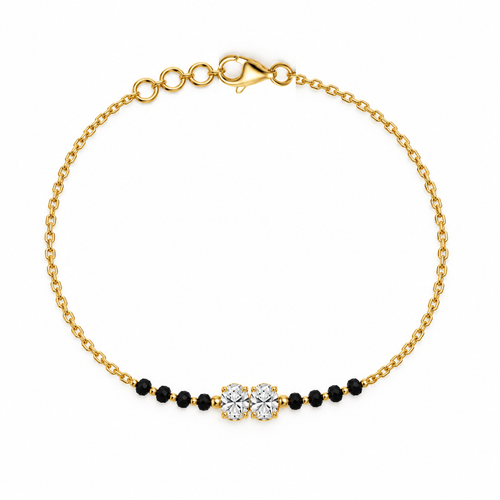Eshani 14KT Lab Grown Diamond Mangalsutra Bracelet