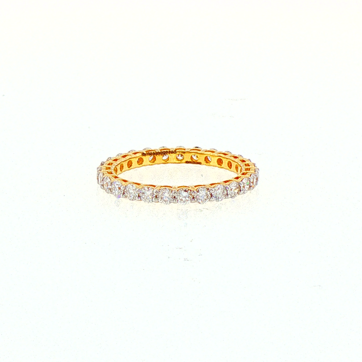 Eternity Band 14KT Lab Grown Diamond Ring