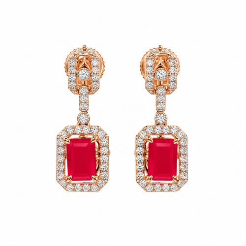 Euphoric 14KT Gold Diamond Drop Earrings