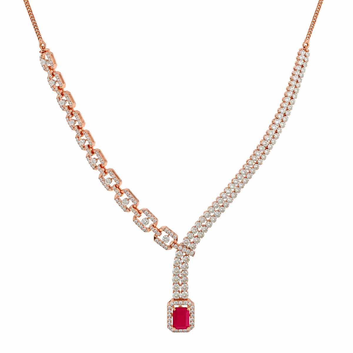 Euphoric 14KT Gold Diamond Necklace