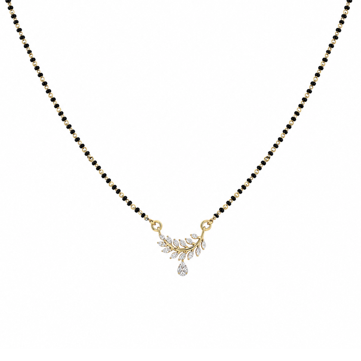 Ferna Shine 14KT Gold Diamond Mangalsutra