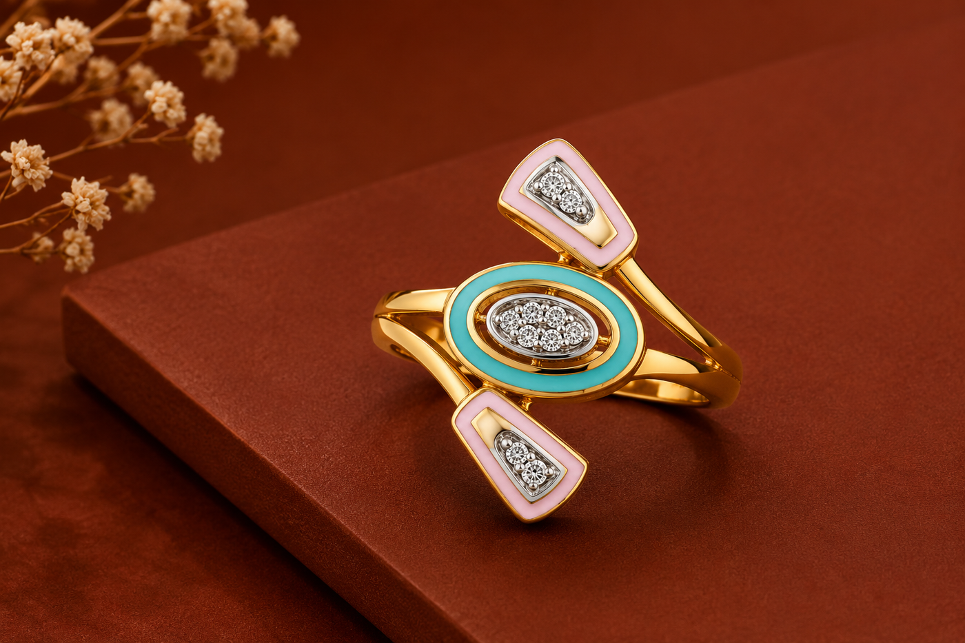 Gold Casual Ring