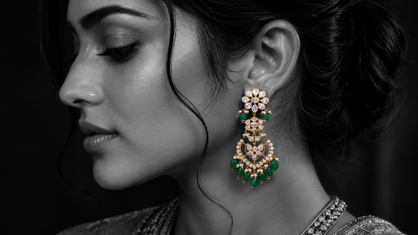 Gold Dangle Earrings