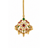 Hemani 22KT Gold Kundan Maang Tikka