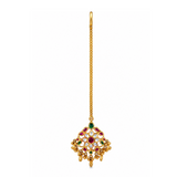 Hemani 22KT Gold Kundan Maang Tikka