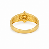 Heritage Shield 22KT Gold Ring