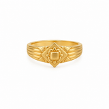 Heritage Shield 22KT Gold Ring