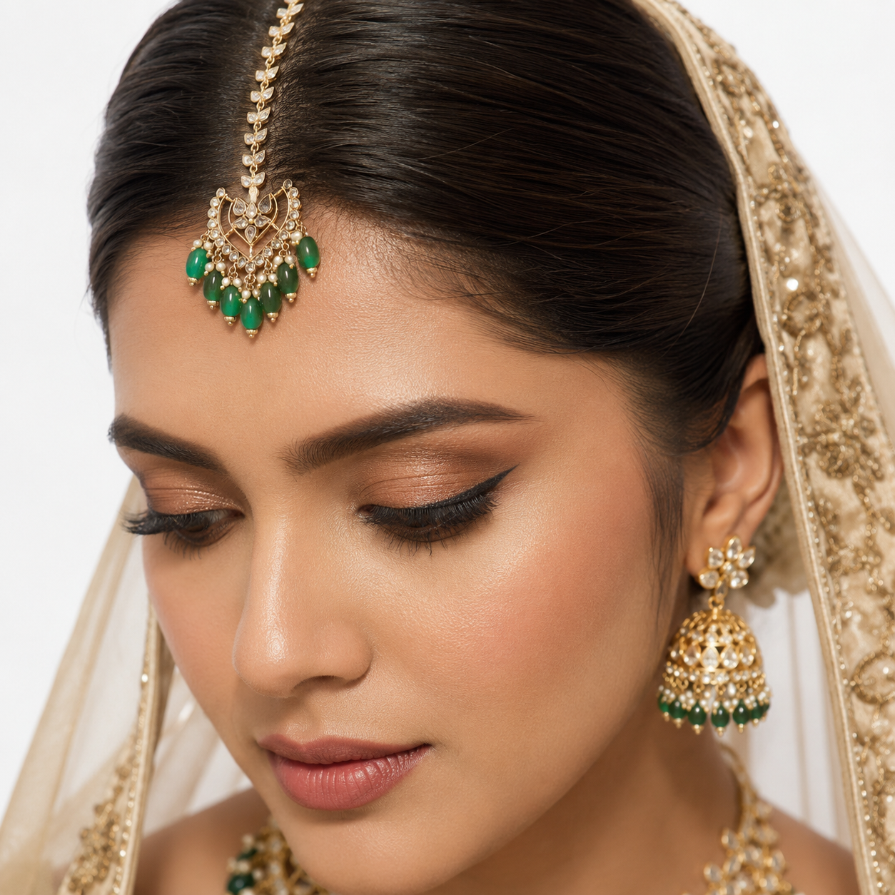 Inayat 22KT Gold Maang Tikka