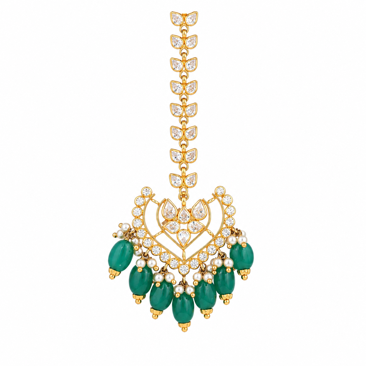 Inayat 22KT Gold Maang Tikka