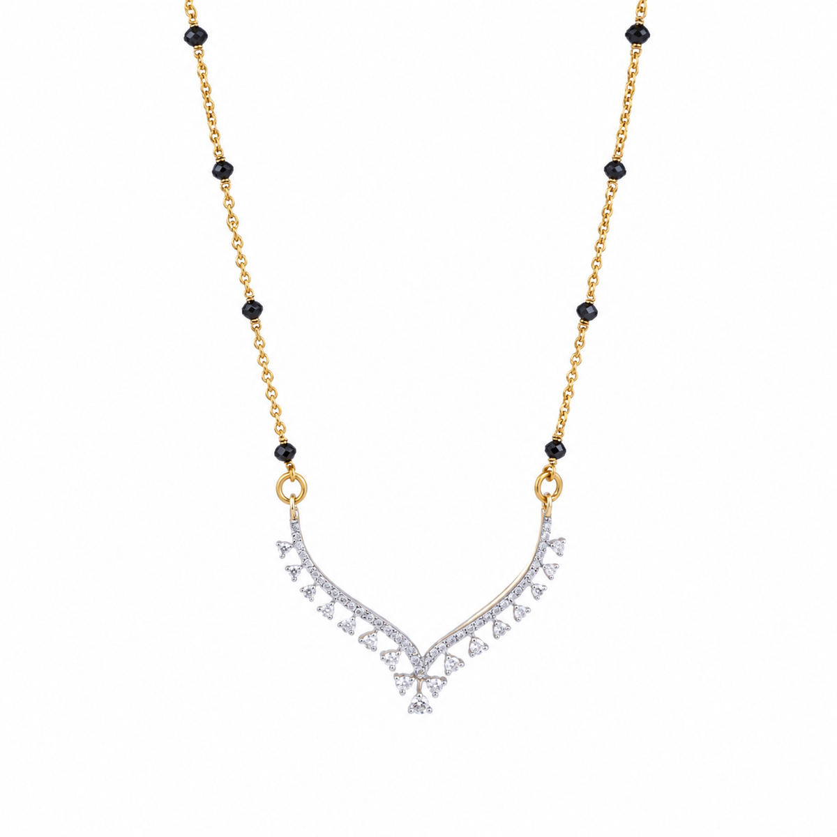 Irya 14KT Lab Grown Diamond Mangalsutra