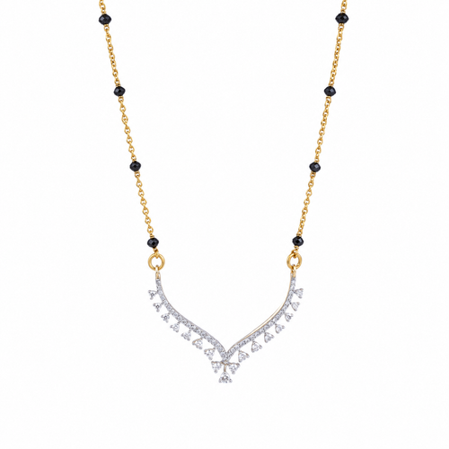 Irya 14KT Lab Grown Diamond Mangalsutra