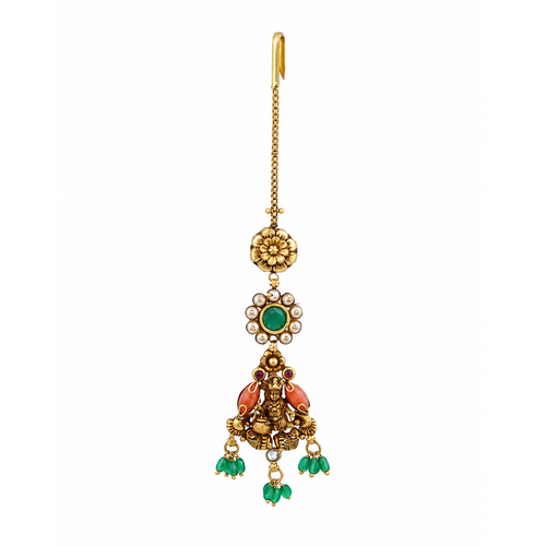 Kaanha 22KT Gold Maang Tikka