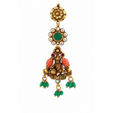 Kaanha 22KT Gold Maang Tikka