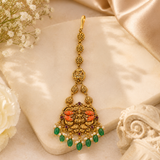 Lakshmi 22KT Gold Antique Maang Tikka