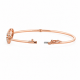 Luxe Infinity 18KT Gold Diamond Kada