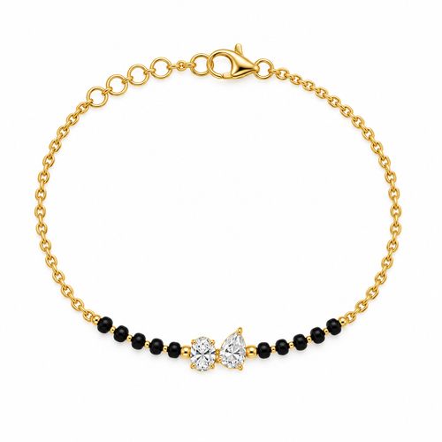 Mahika 14KT Lab Grown Diamond Mangalsutra Bracelet