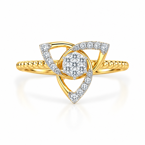 Maria 14KT Gold Diamond Ring
