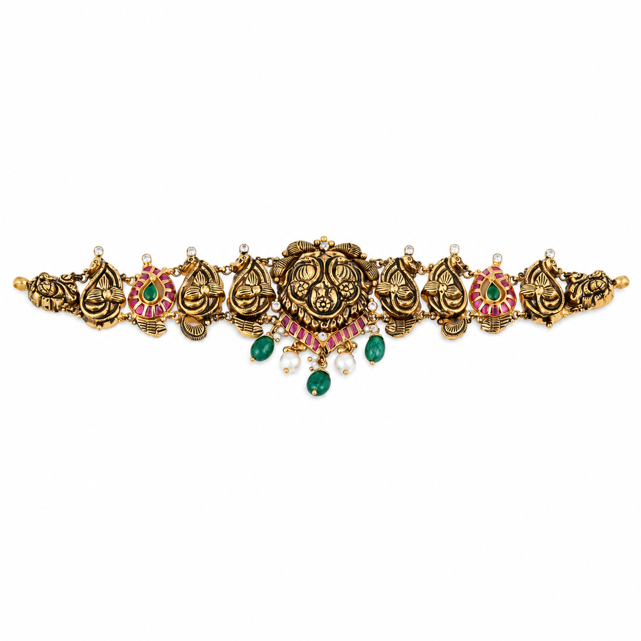 Mayura Ruby 22KT Gold Bajuband