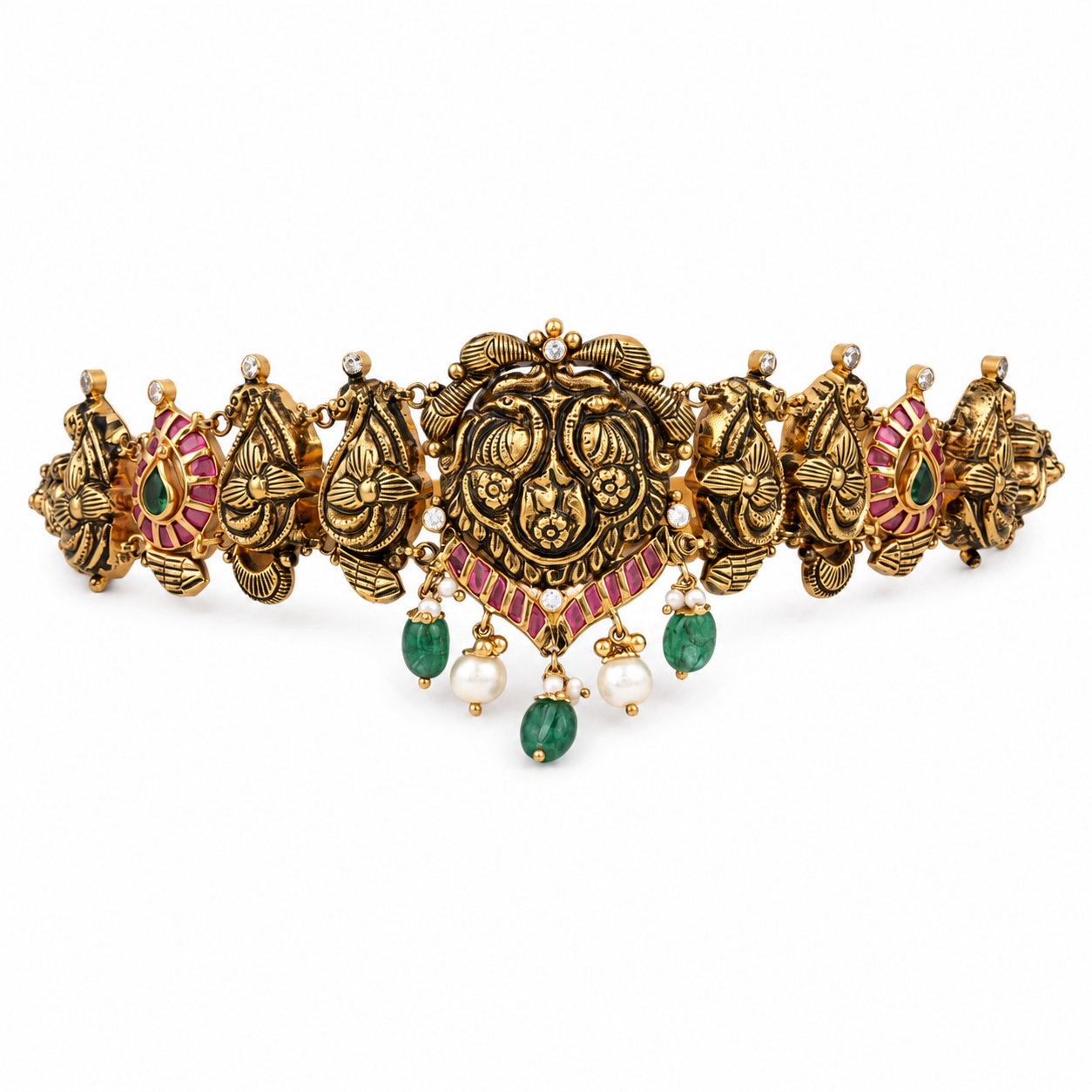 Mayura Ruby 22KT Gold Bajuband