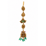 Narayani 22KT Gold Antique Maang Tikka