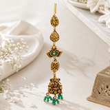 Narayani 22KT Gold Antique Maang Tikka