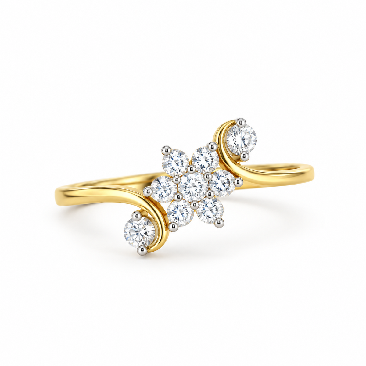 Natalie 14KT Lab Grown Diamond Ring