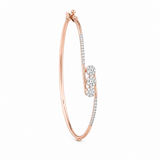 Nexus 18KT Gold Diamond Kada