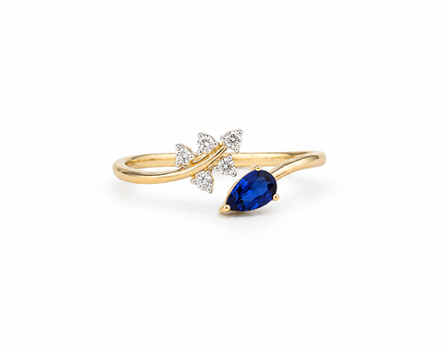 Nivriti 14KT Gold Diamond Ring