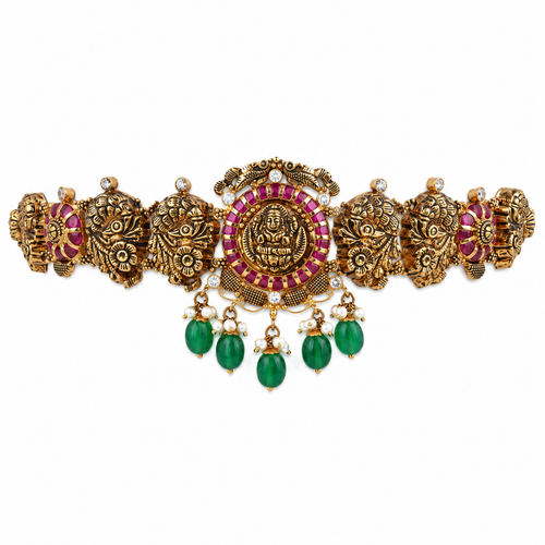 Opulent Lakshmi 22KT Gold Bajuband