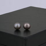 Dusty Lilac Pearl Stud Earrings