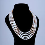 5 line Combination Pearl Mala