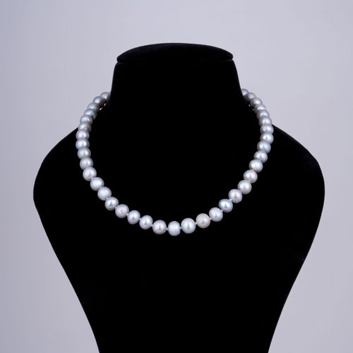 Natural Grey Pearl Necklace