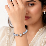 Classic Grey Pearl Bracelet